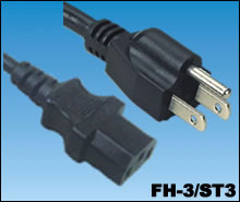 IEC 60320 Power Connector fh-3-st3