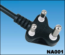 South Africa Power cords na001