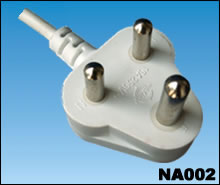 South Africa Power cords na002