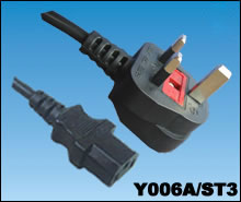 IEC 60320 Power Connector y006a-st3